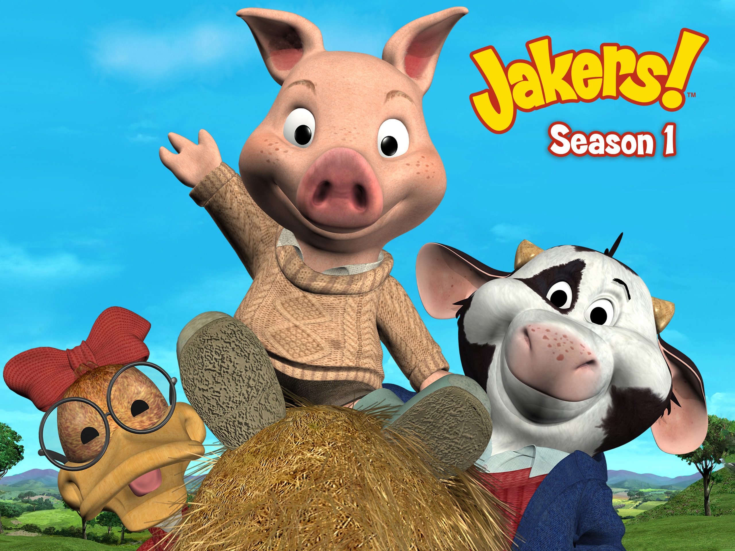 Imagem de divulgação de Jakers! As Aventuras de Piggley Winks